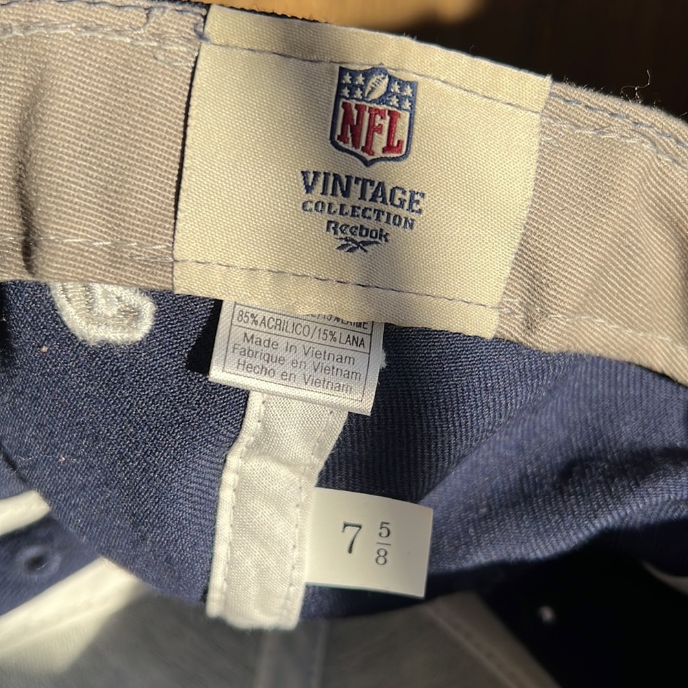 Reebok NFL vintage collection Cowboys hat - Picture 10 of 10